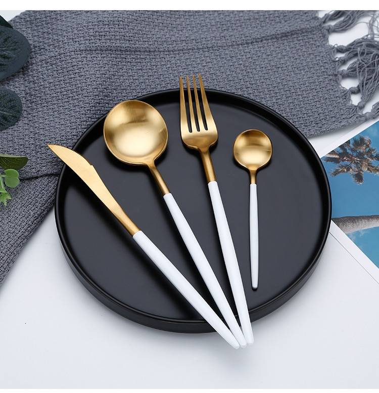 Nordic Style Dinner Flatware 4 pcs Set