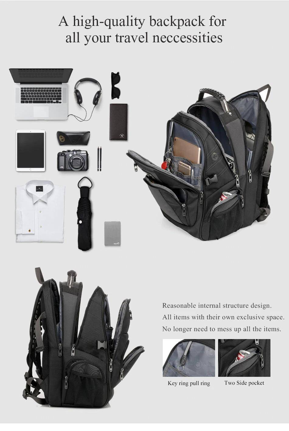 Large Capacity Laptop Backpack - EMG EDGE