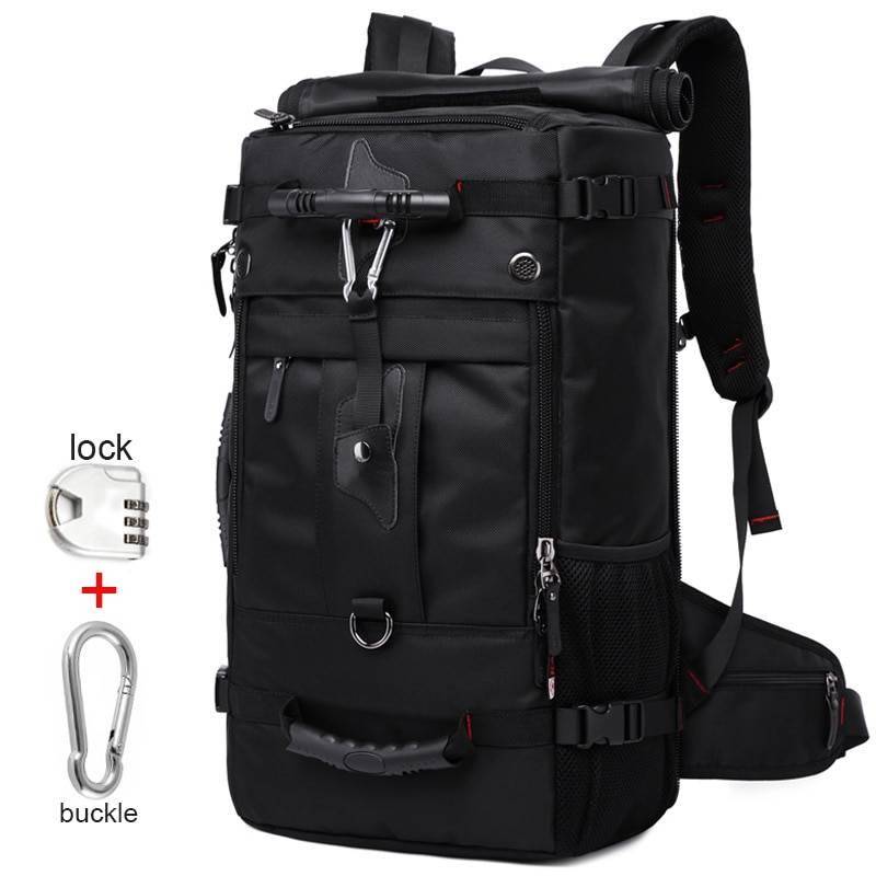 Waterproof Multifunction Backpack Camping Bags & Backpacks cb5feb1b7314637725a2e7: 0208-ARMYGREEN|0208-BLACK|0208-KHAKI|Amy Green 50L|Black 50L|Blue 50L